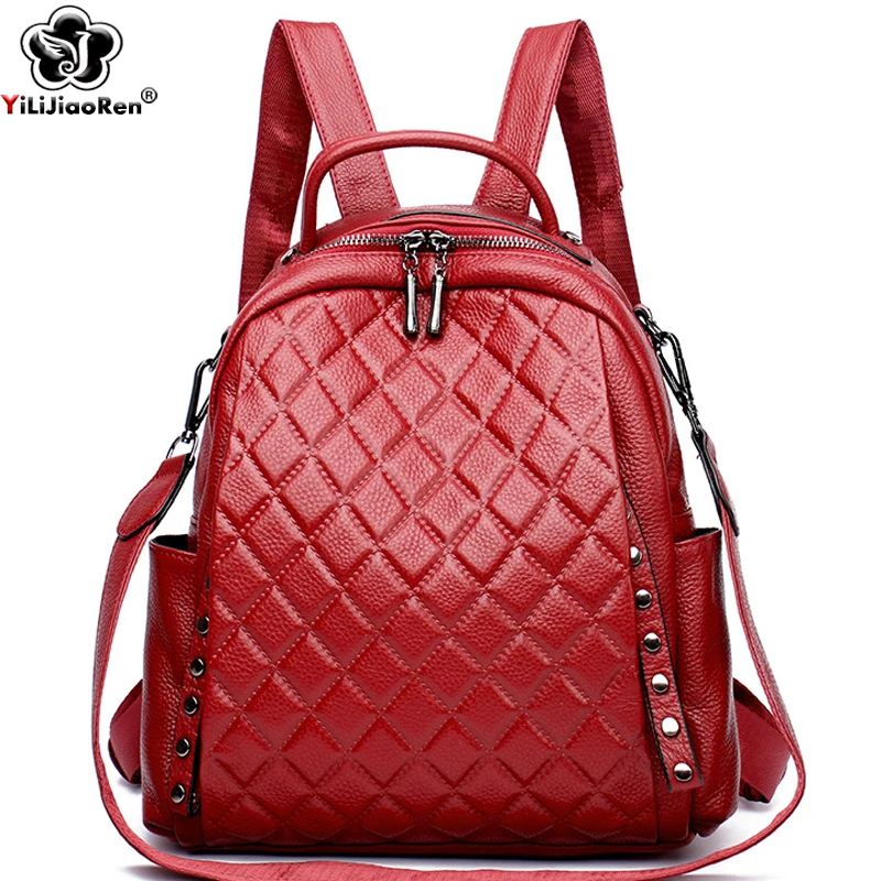 Sac à dos en cuir véritable po - Luxury Bags Leather avis et prix